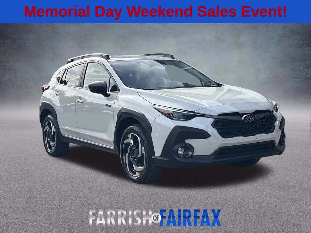 2026 Crystal White Pearl Subaru Crosstrek Hybrid Limited AWD SUV
