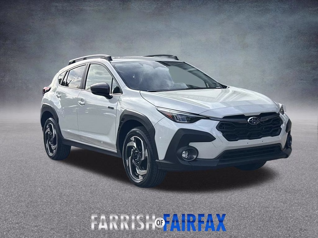 2026 Crystal White Pearl Subaru Crosstrek Hybrid Limited AWD SUV