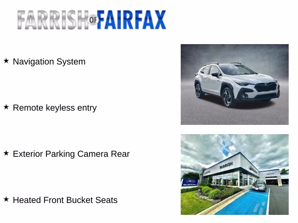 2026 Crystal White Pearl Subaru Crosstrek Hybrid Limited AWD SUV