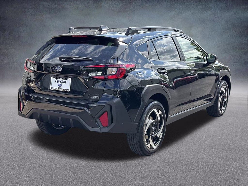 2026 Crystal Black Silica Subaru Crosstrek Hybrid Limited AWD SUV