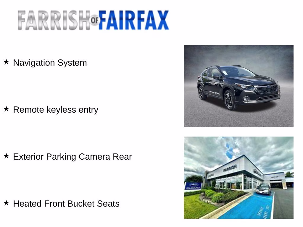 2026 Crystal Black Silica Subaru Crosstrek Hybrid Limited AWD SUV