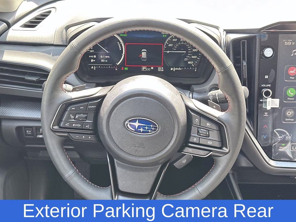 2026 Crystal Black Silica Subaru Crosstrek Hybrid Limited AWD SUV
