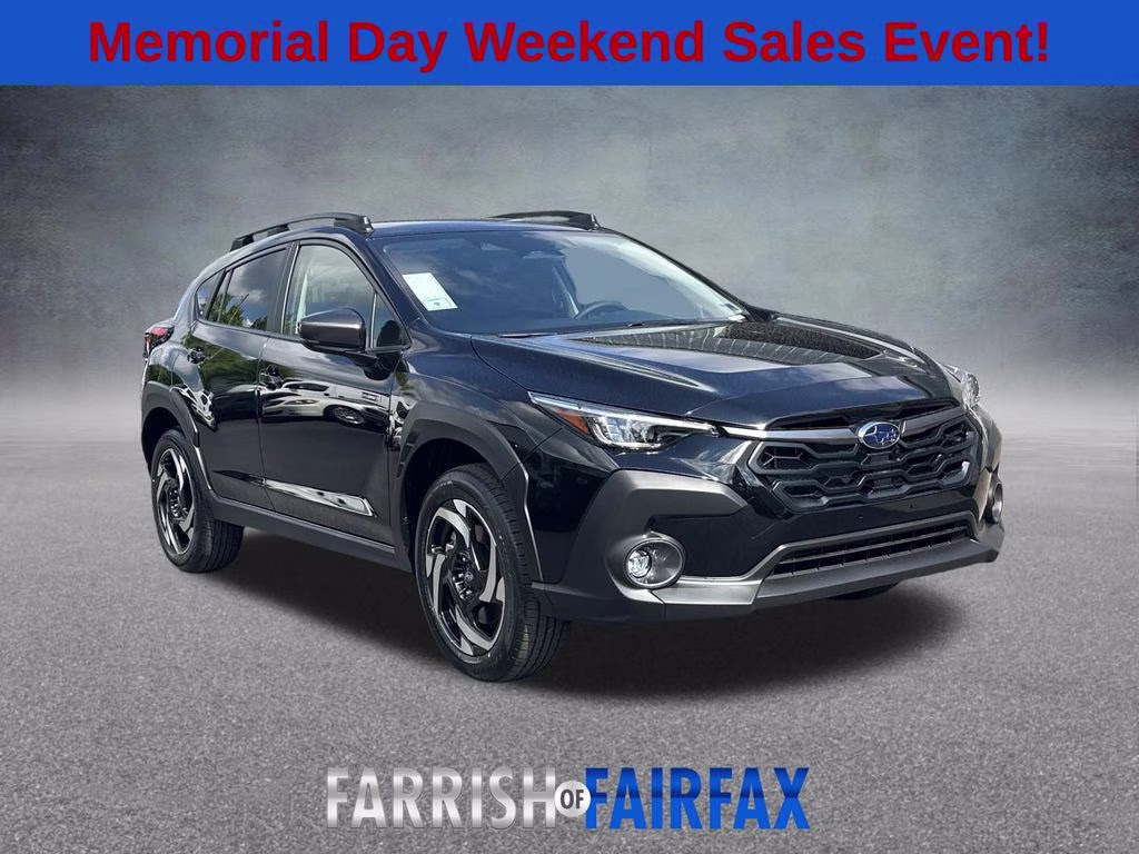 2026 Crystal Black Silica Subaru Crosstrek Hybrid Limited AWD SUV