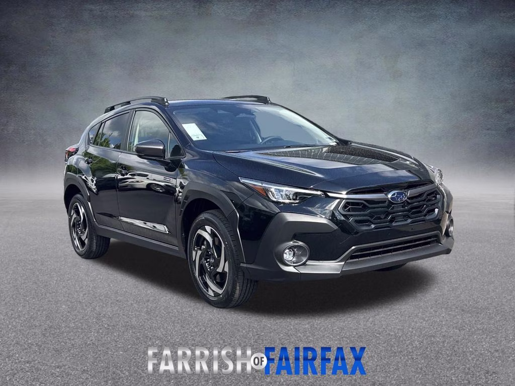 2026 Crystal Black Silica Subaru Crosstrek Hybrid Limited AWD SUV