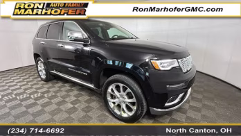 2019 Diamond Black Crystal Pearlcoat Jeep Grand Cherokee Summit 4X4 SUV