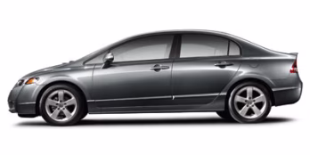 2009 Blue Honda Civic LX-S FWD Sedan