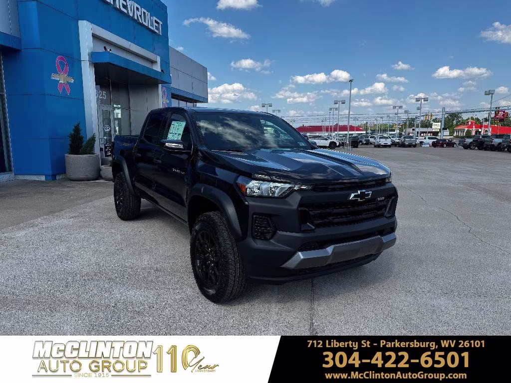 2026 Black Chevrolet Colorado Trail Boss 4X4 Truck