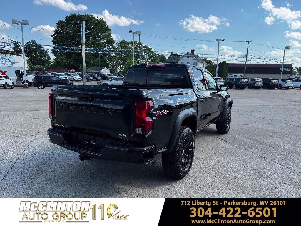 2026 Black Chevrolet Colorado Trail Boss 4X4 Truck