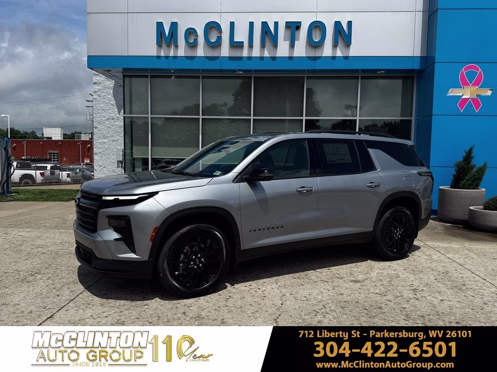 2026 Sterling Gray Metallic Chevrolet Traverse LT AWD SUV