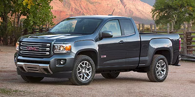 2015 Red GMC Canyon SLE 4X4 Truck