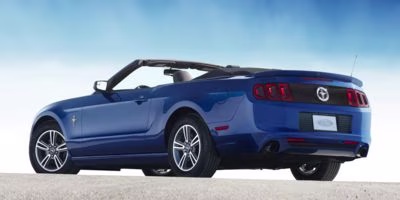 2014 Red Ford Mustang Base RWD Convertible