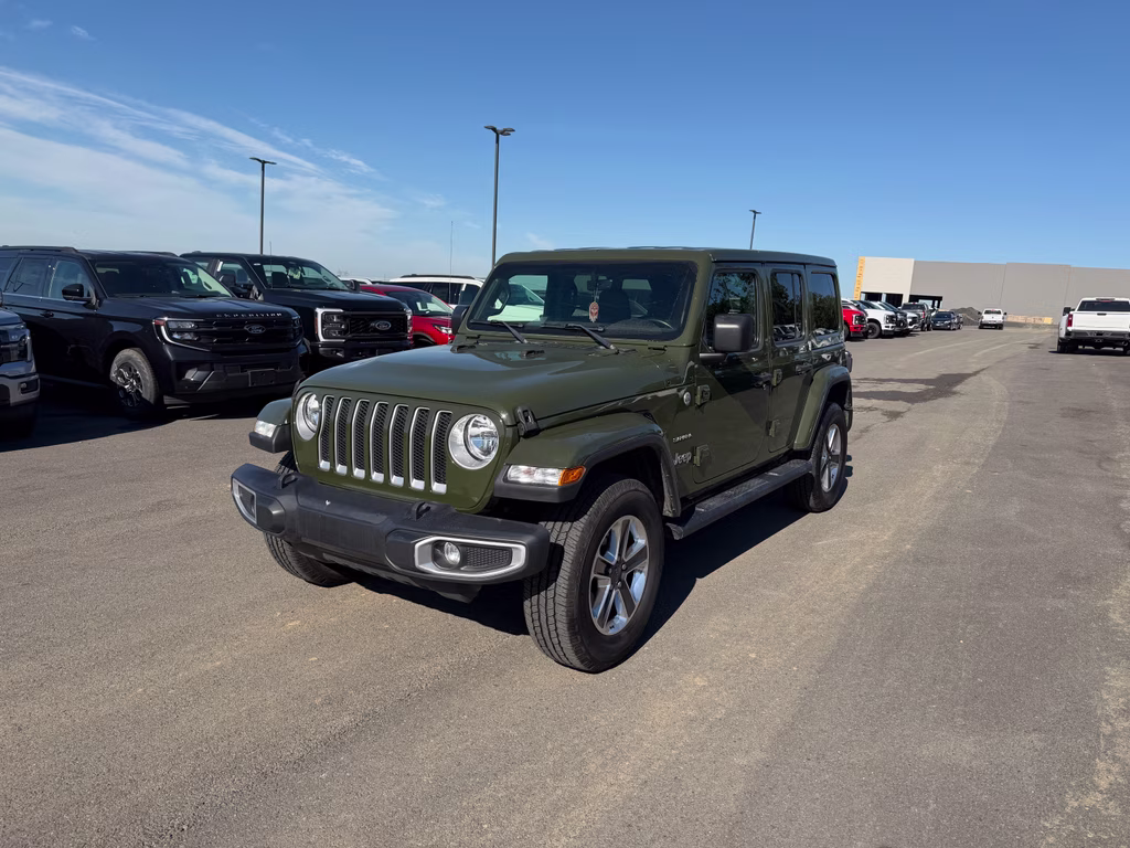 2020 Sarge Green Clearcoat Jeep Wrangler Sahara 4X4 SUV