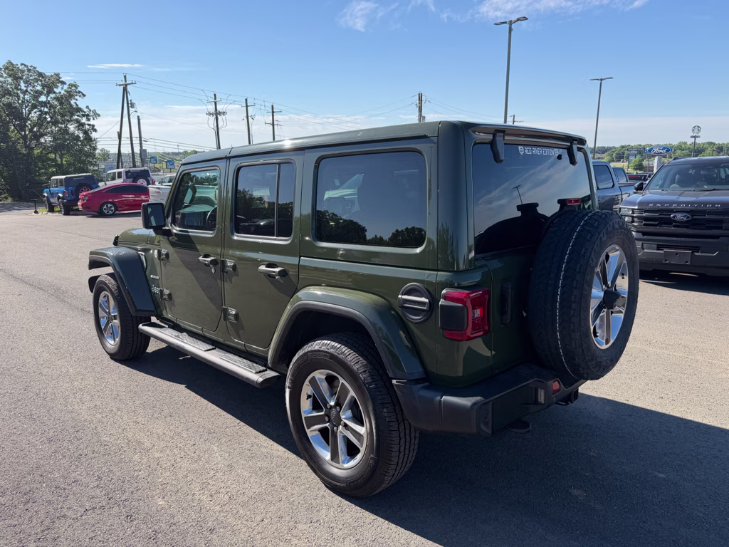 2020 Sarge Green Clearcoat Jeep Wrangler Sahara 4X4 SUV