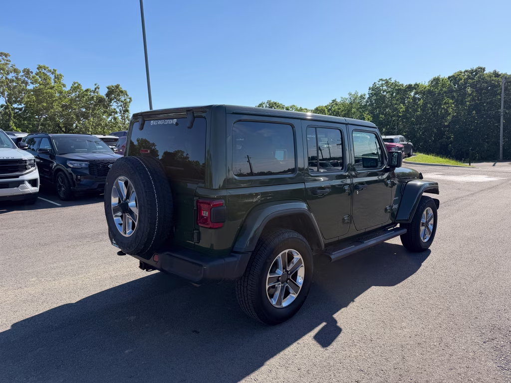 2020 Sarge Green Clearcoat Jeep Wrangler Sahara 4X4 SUV