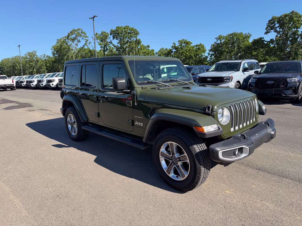 2020 Sarge Green Clearcoat Jeep Wrangler Sahara 4X4 SUV