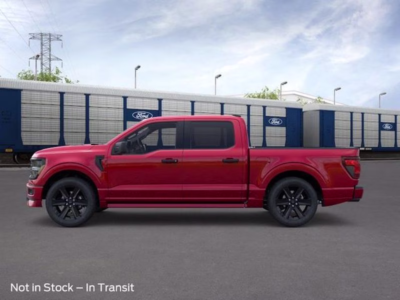 2026 Ruby Red Metallic Tinted Ford F-150 STX 4X4 Truck