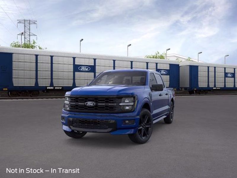 2026 Argon Blue Metallic Ford F-150 STX 4X4 Truck