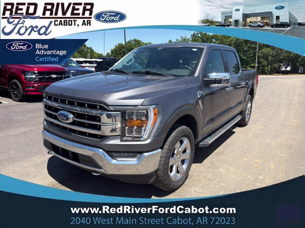 2023 Carbonized Gray Metallic Ford F-150 LARIAT 4X4 Truck