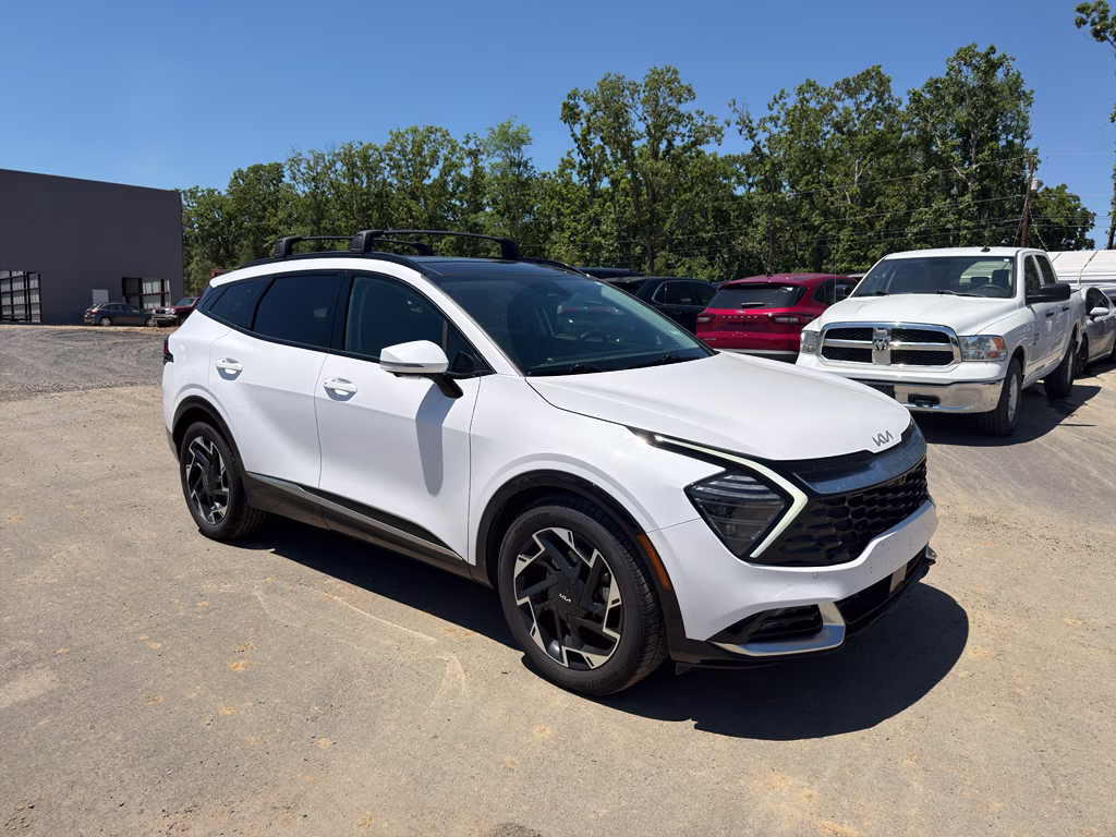 2025 Glacial White Pearl Kia Sportage SX-Prestige FWD SUV