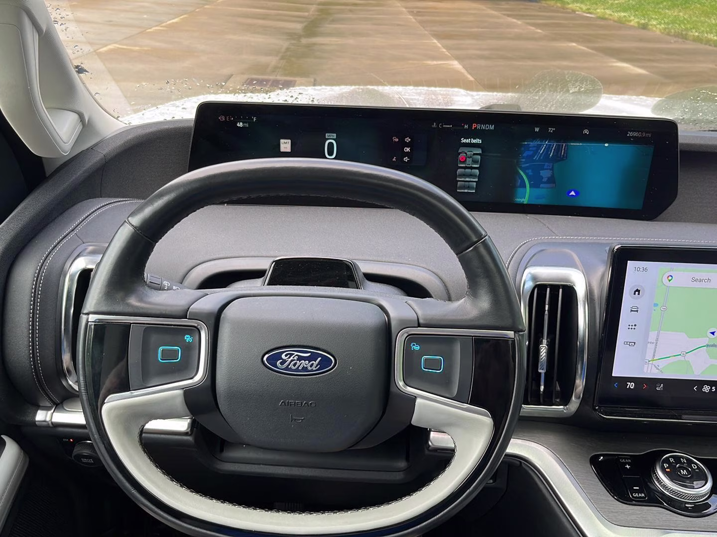 2025 Oxford White Ford Expedition Max Platinum 4X4 SUV