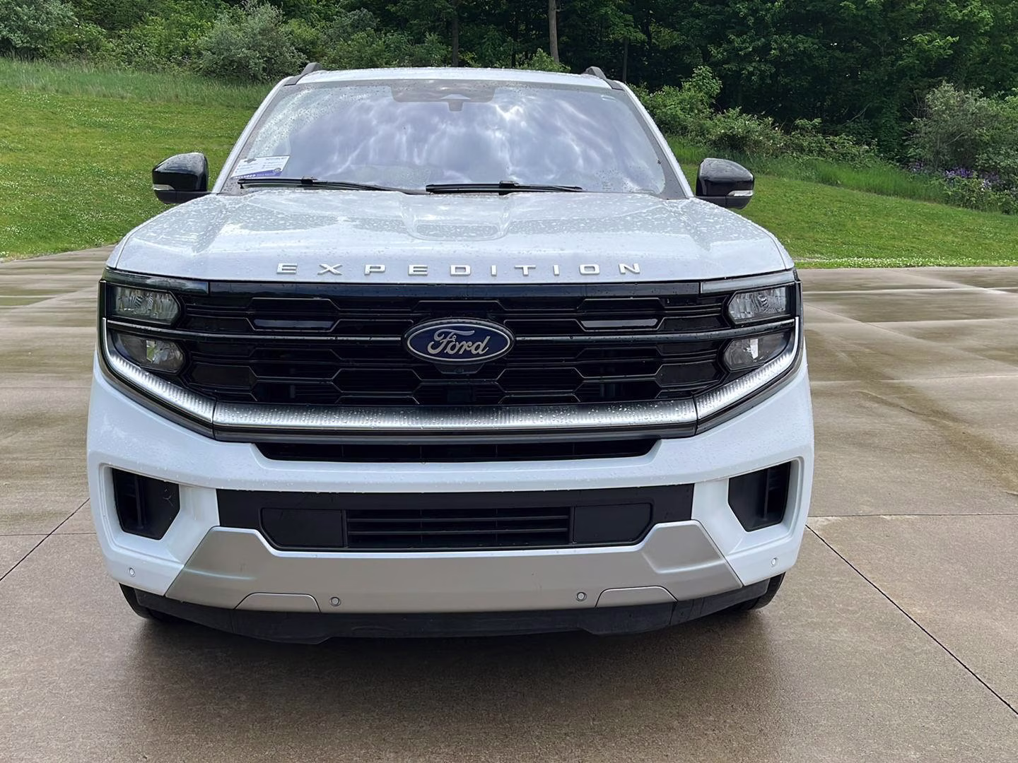 2025 Oxford White Ford Expedition Max Platinum 4X4 SUV