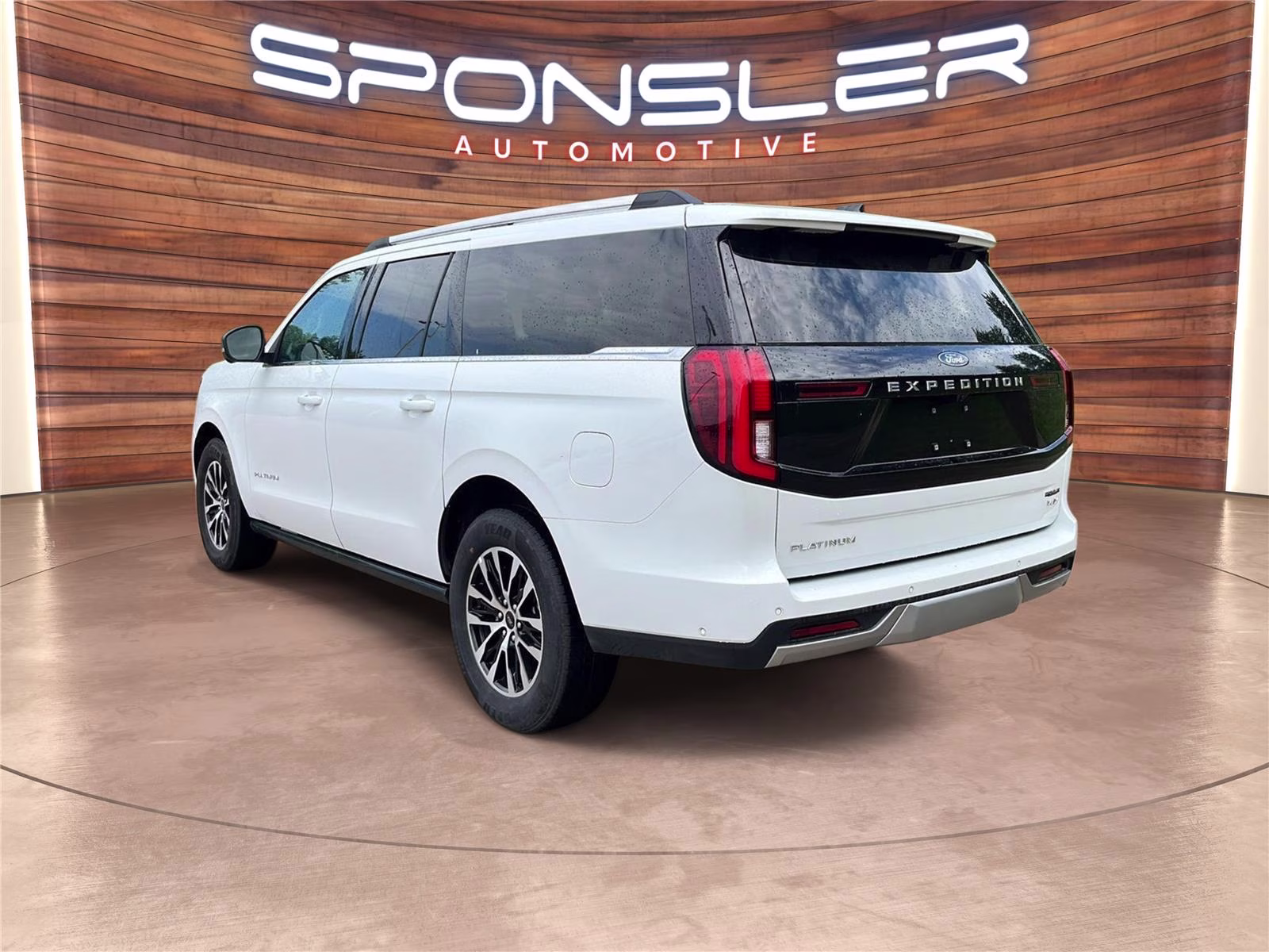 2025 Oxford White Ford Expedition Max Platinum 4X4 SUV