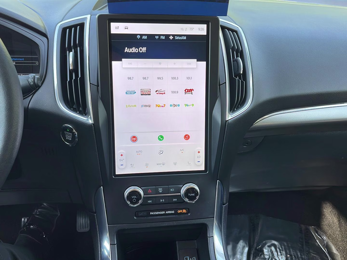 2024 Agate Black Ford Edge Titanium AWD SUV