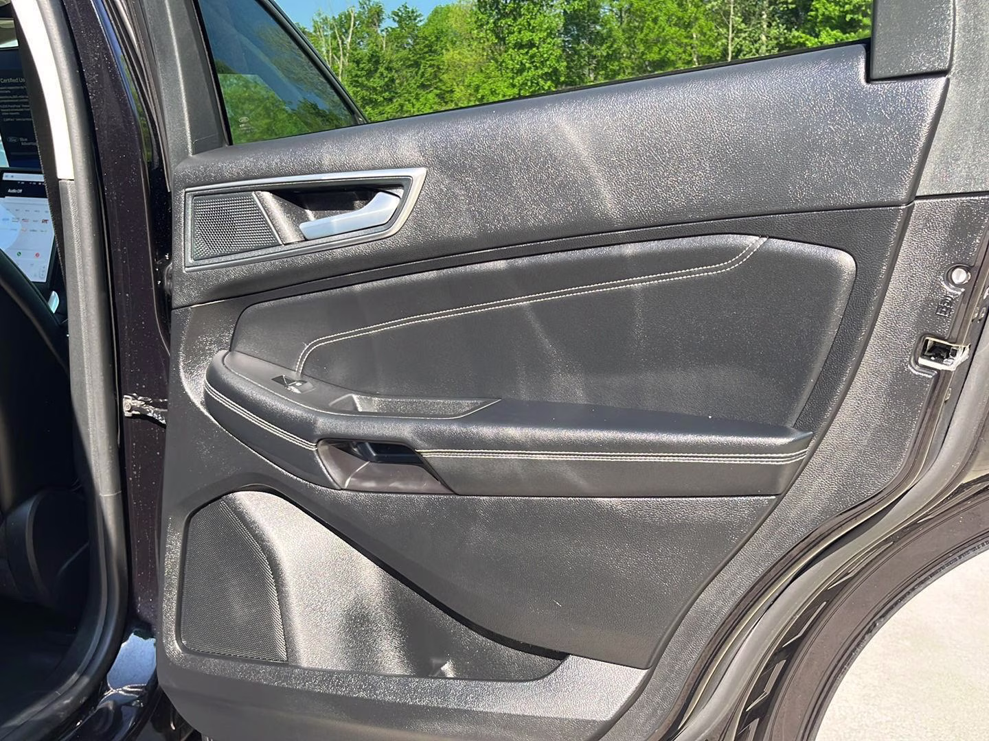 2024 Agate Black Ford Edge Titanium AWD SUV