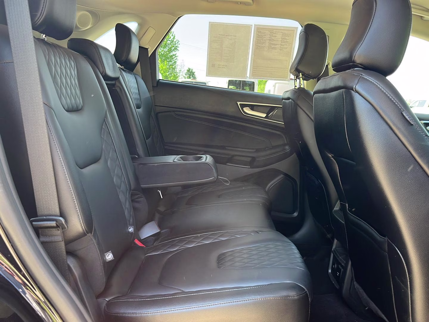 2024 Agate Black Ford Edge Titanium AWD SUV