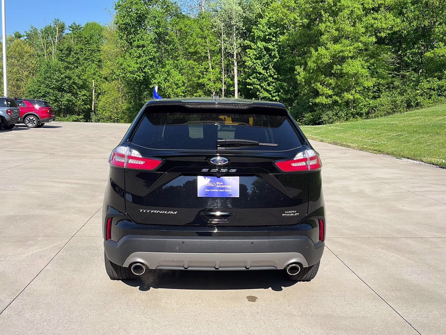 2024 Agate Black Ford Edge Titanium AWD SUV