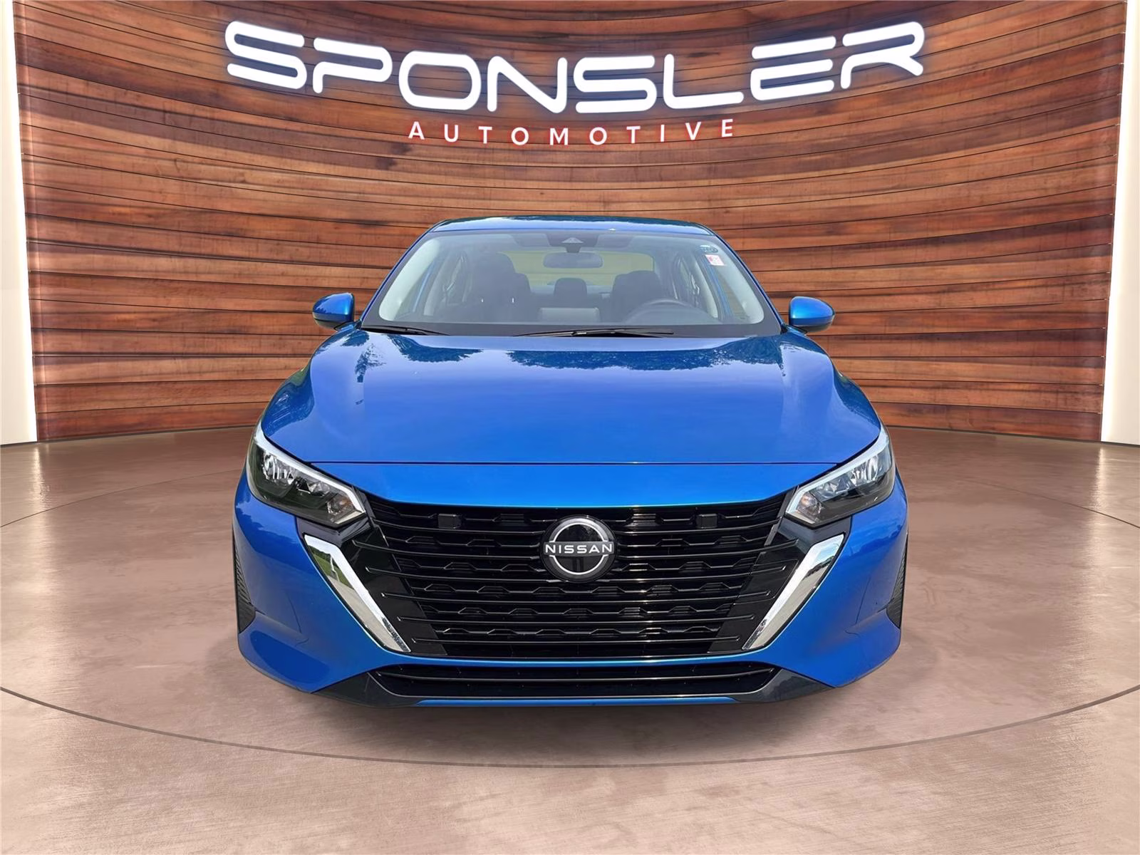 2025 Electric Blue Metallic Nissan Sentra SV FWD Sedan