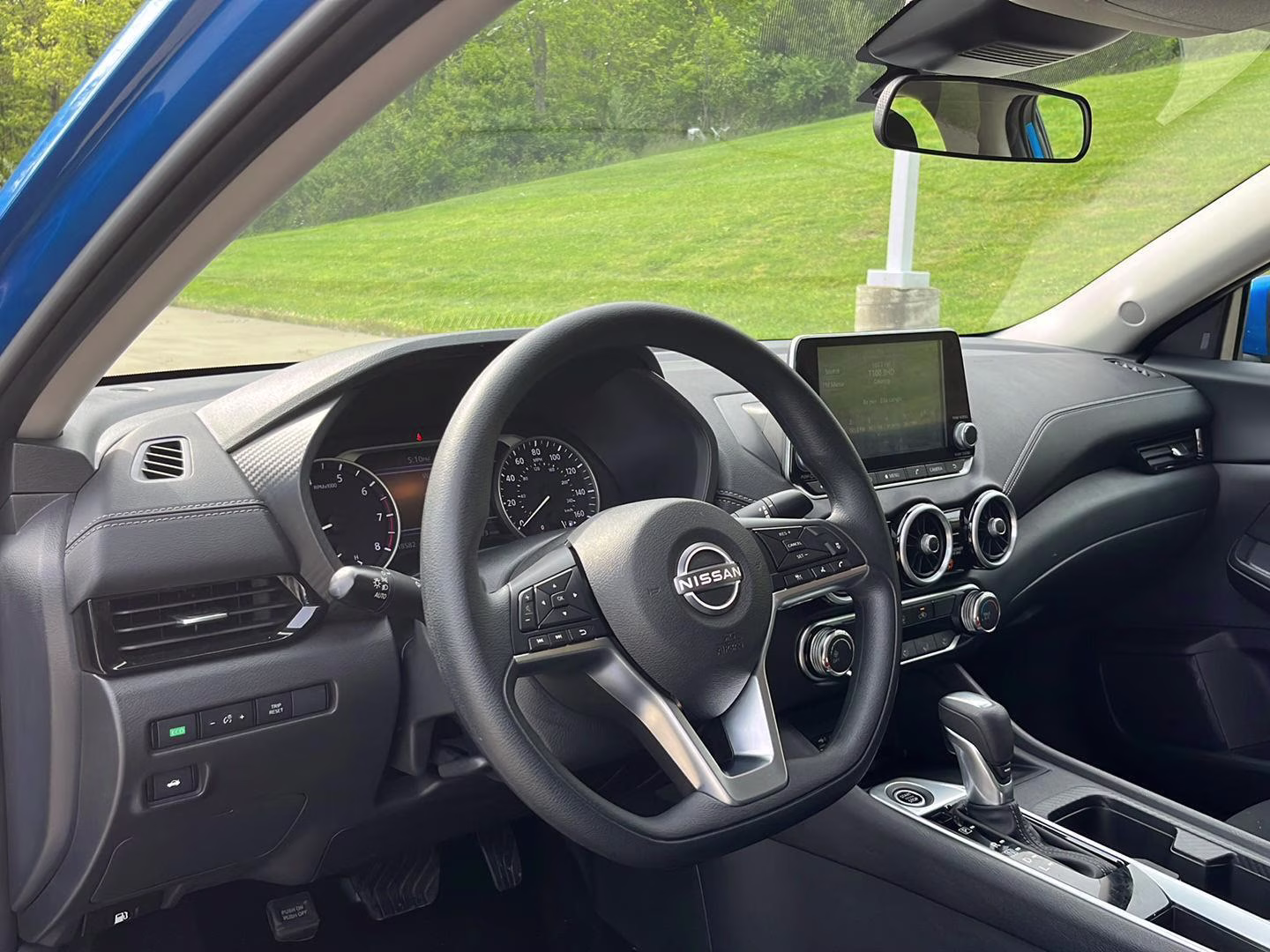 2025 Electric Blue Metallic Nissan Sentra SV FWD Sedan