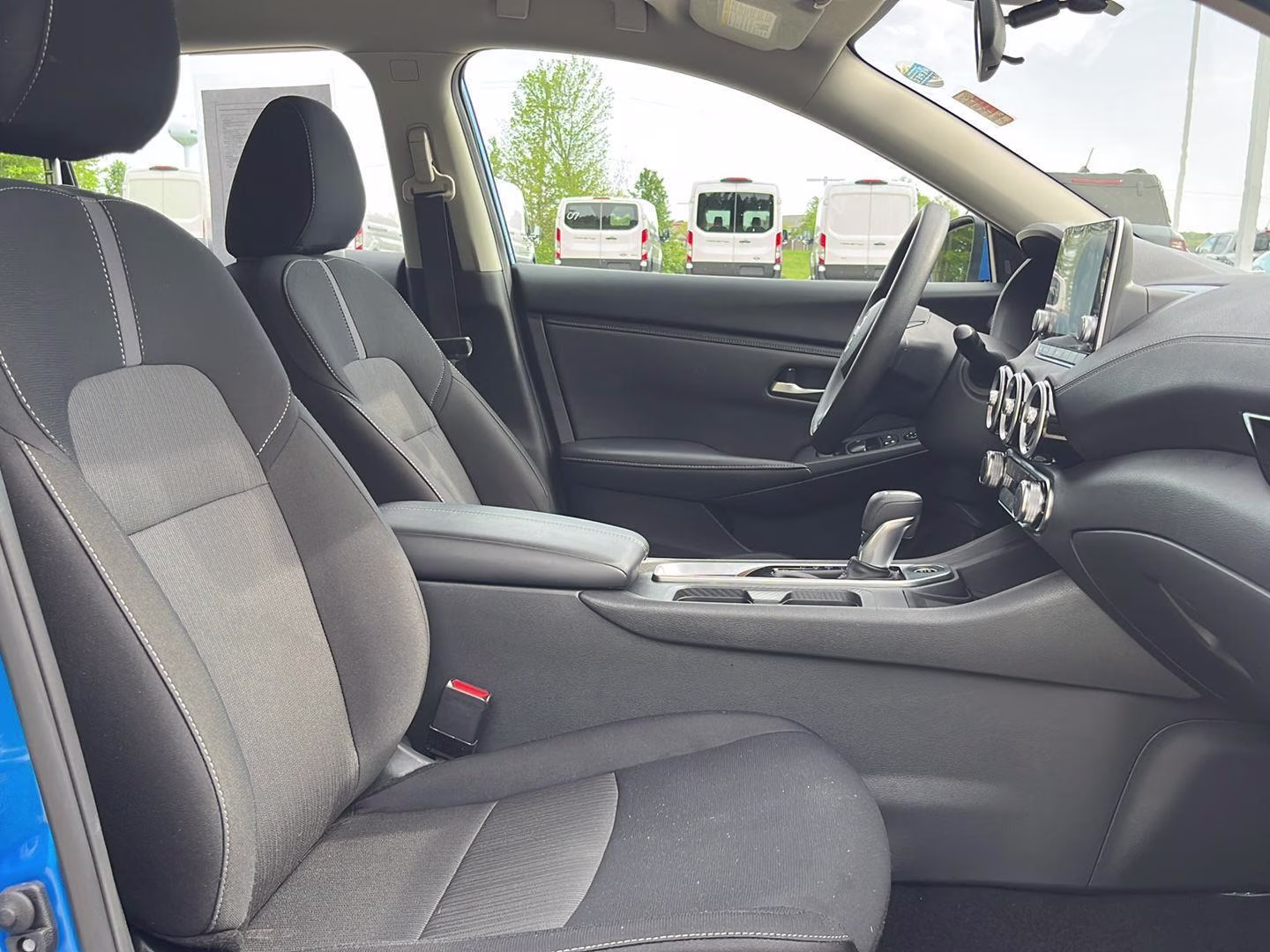 2025 Electric Blue Metallic Nissan Sentra SV FWD Sedan
