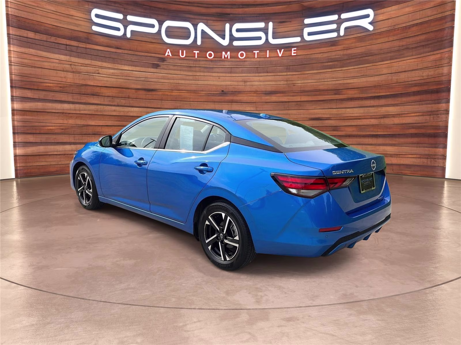 2025 Electric Blue Metallic Nissan Sentra SV FWD Sedan