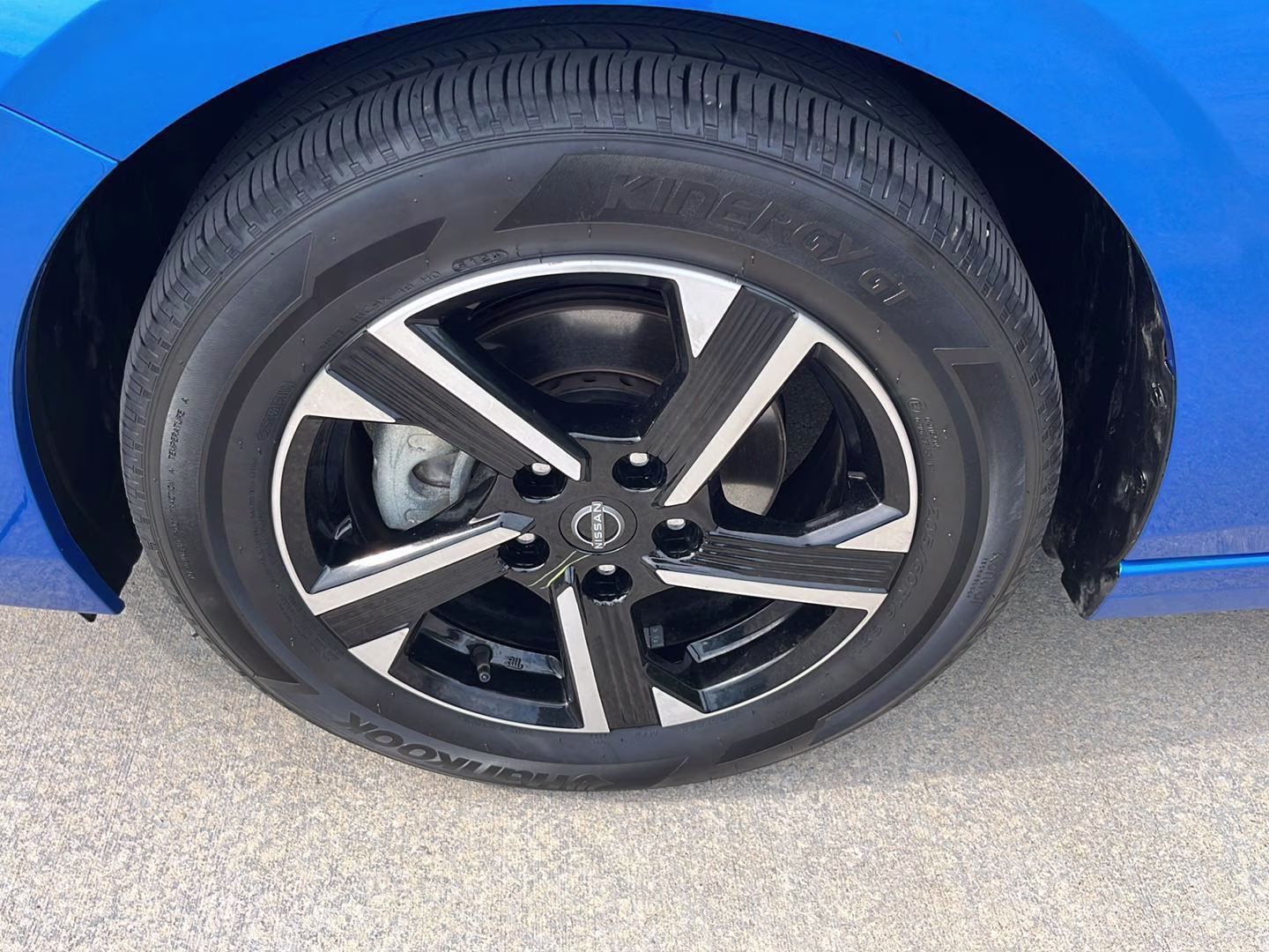 2025 Electric Blue Metallic Nissan Sentra SV FWD Sedan