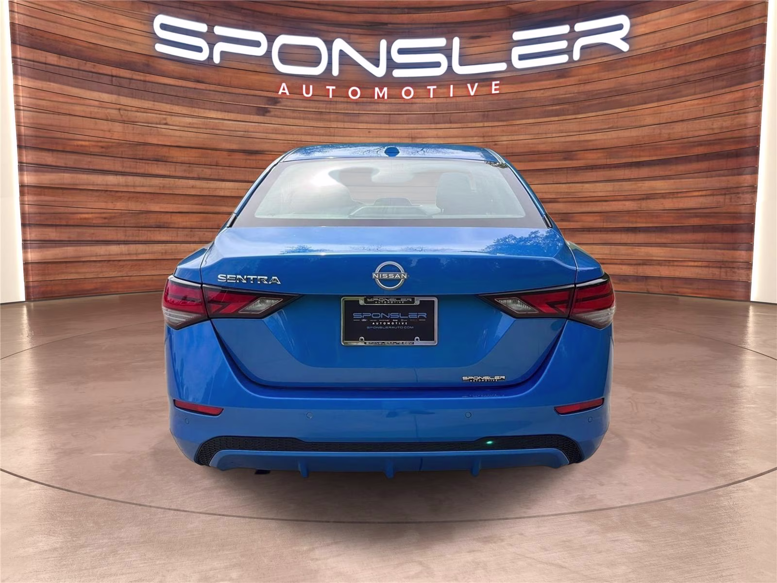 2025 Electric Blue Metallic Nissan Sentra SV FWD Sedan