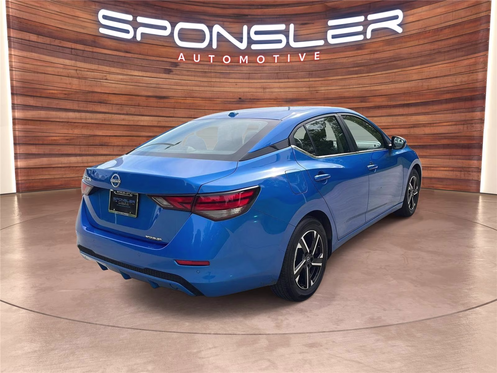 2025 Electric Blue Metallic Nissan Sentra SV FWD Sedan