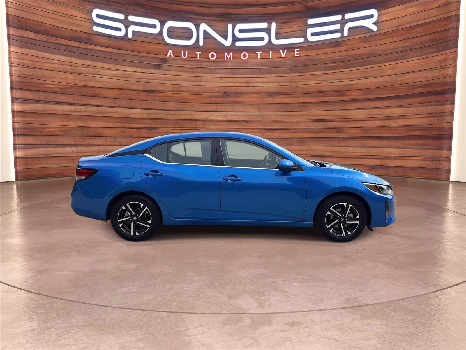 2025 Electric Blue Metallic Nissan Sentra SV FWD Sedan