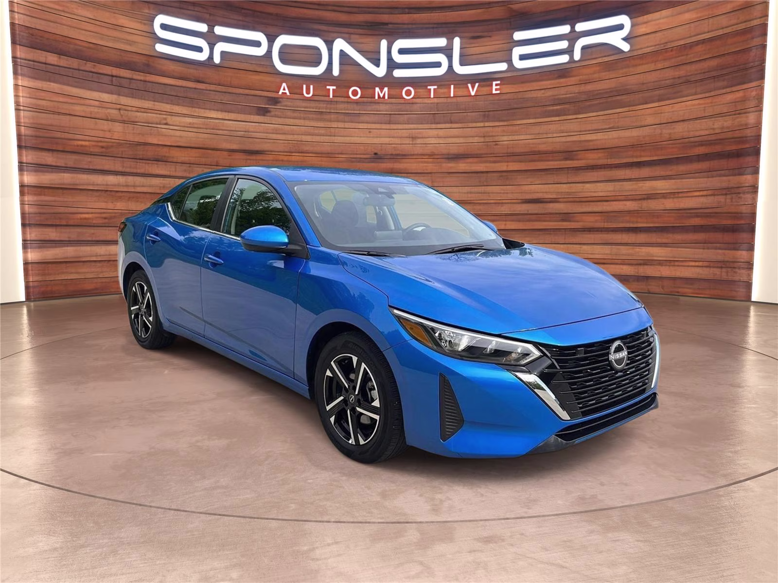 2025 Electric Blue Metallic Nissan Sentra SV FWD Sedan