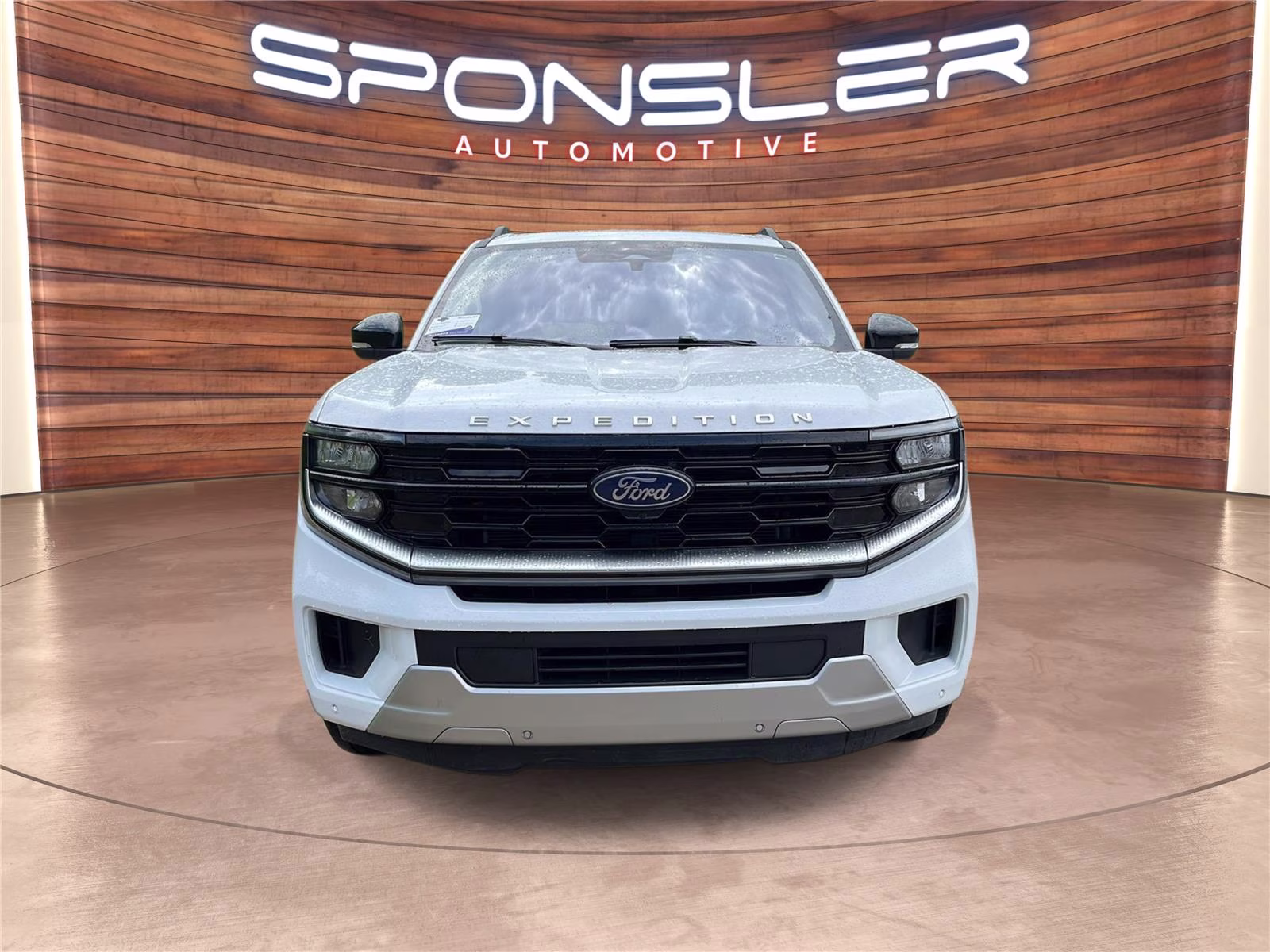 2025 Oxford White Ford Expedition Max Platinum 4X4 SUV