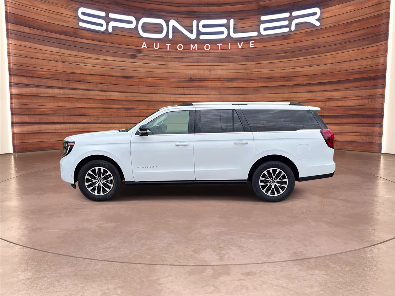 2025 Oxford White Ford Expedition Max Platinum 4X4 SUV