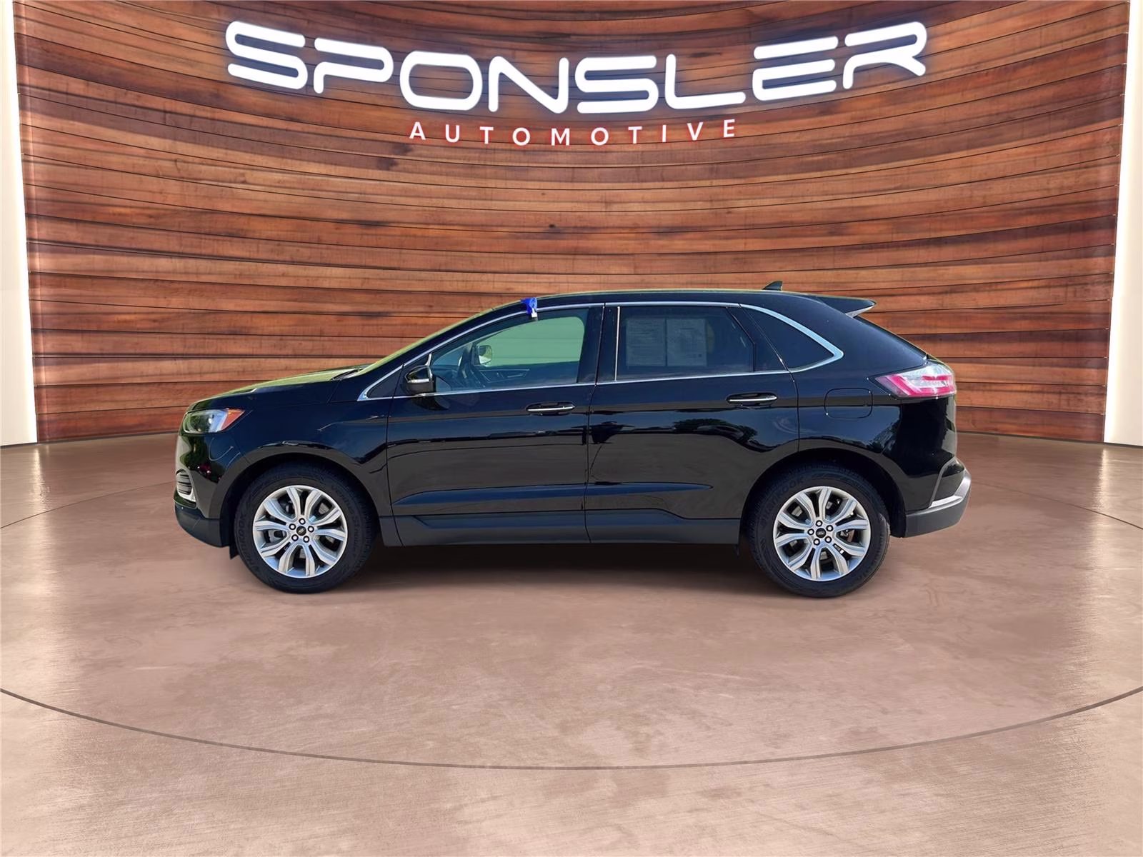 2024 Agate Black Ford Edge Titanium AWD SUV