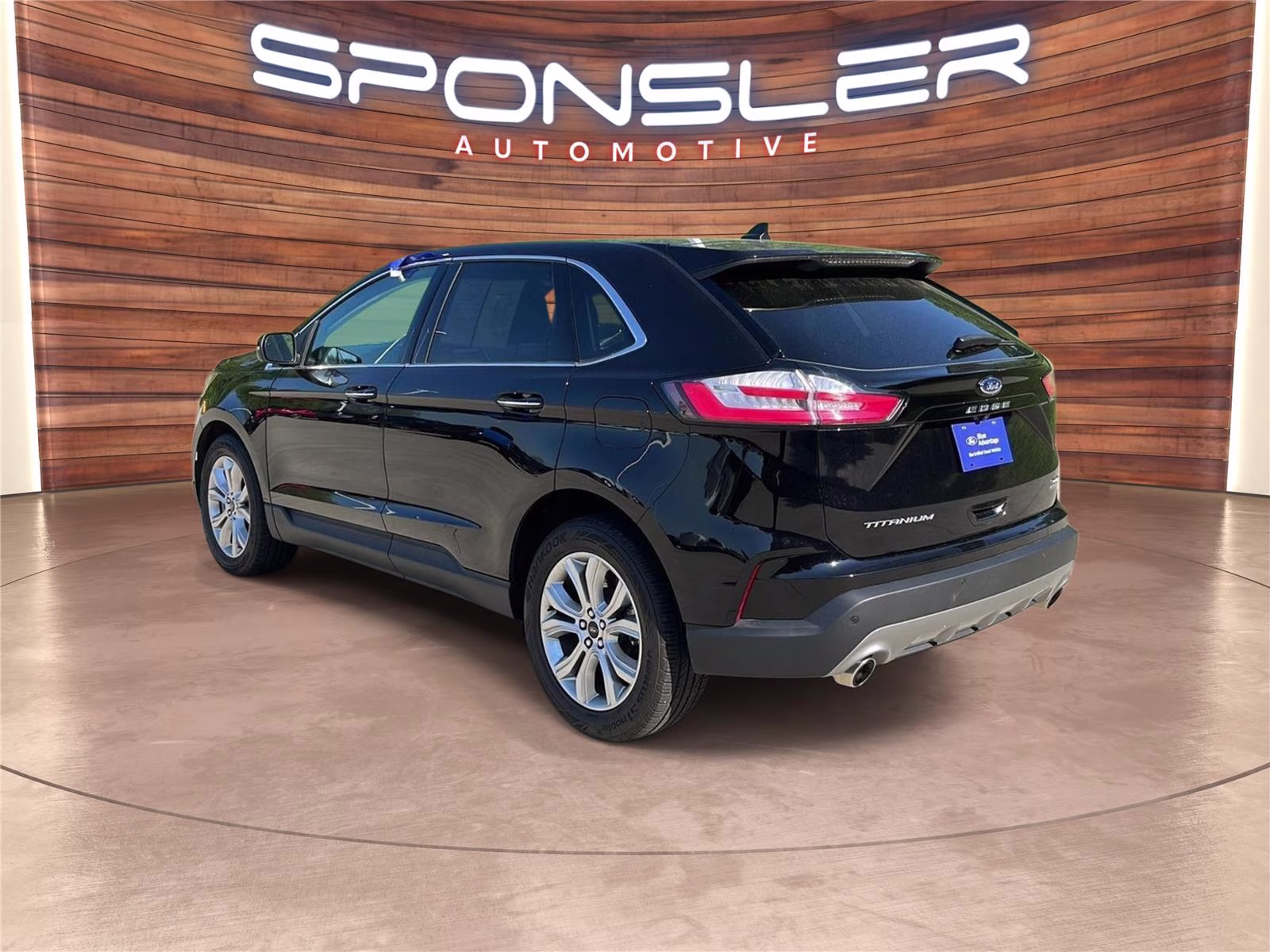 2024 Agate Black Ford Edge Titanium AWD SUV