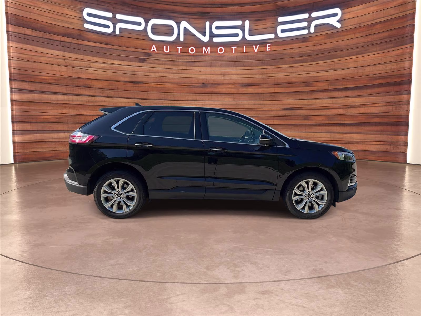 2024 Agate Black Ford Edge Titanium AWD SUV