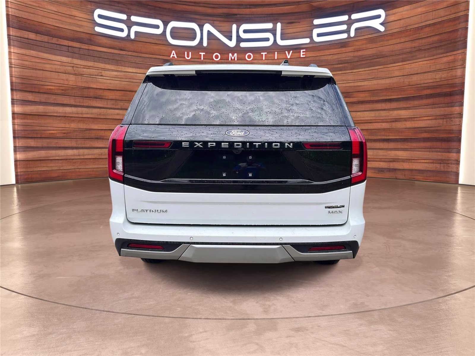 2025 Oxford White Ford Expedition Max Platinum 4X4 SUV