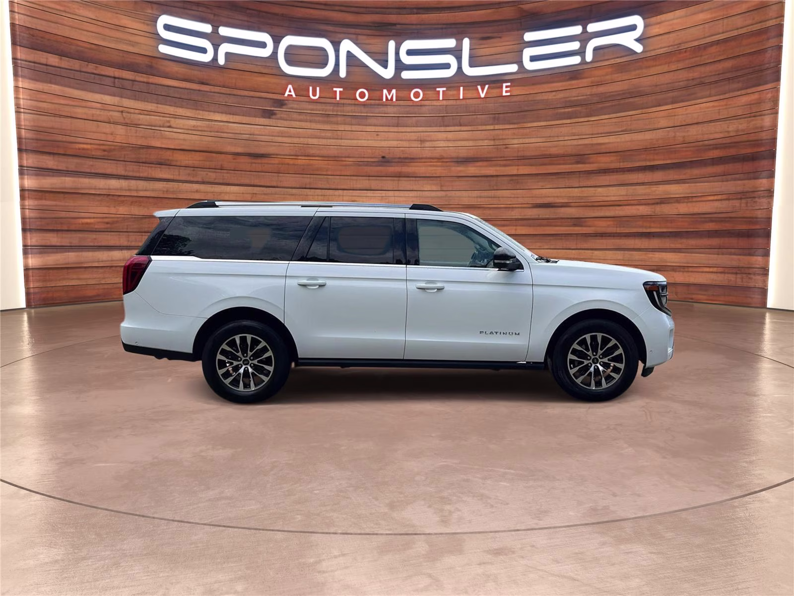 2025 Oxford White Ford Expedition Max Platinum 4X4 SUV