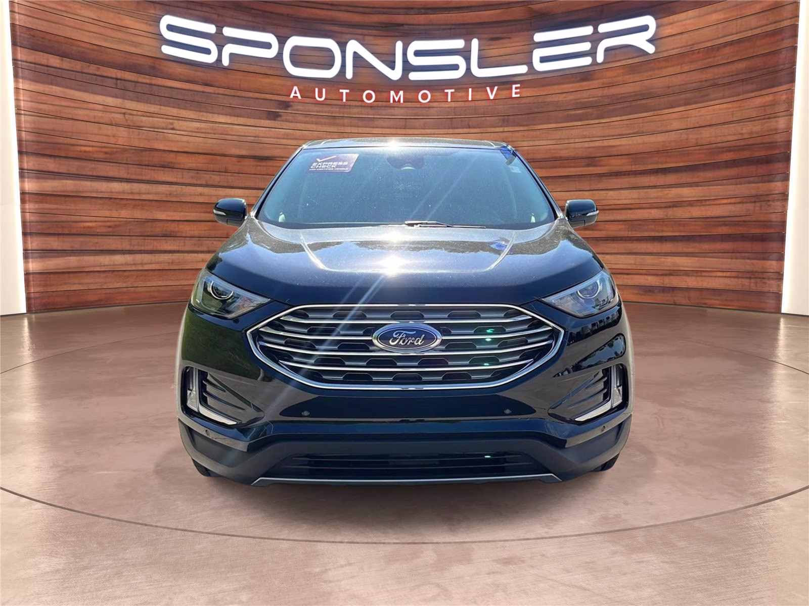 2024 Agate Black Ford Edge Titanium AWD SUV