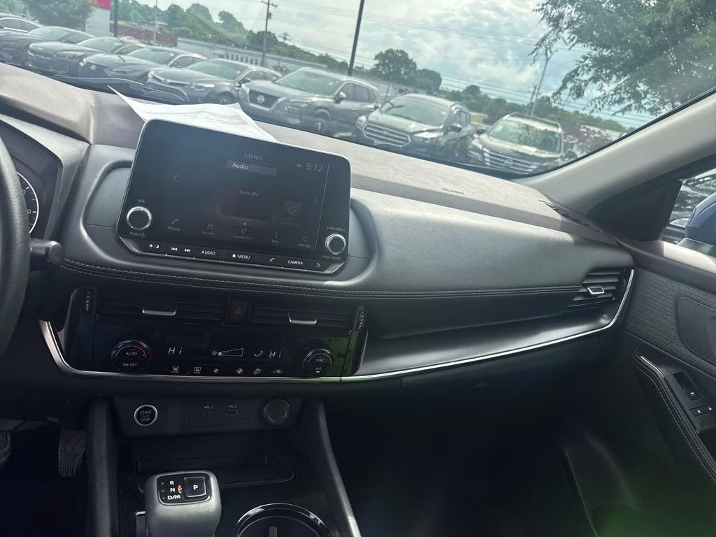 2021 Caspian Blue Metallic Nissan Rogue SV AWD SUV