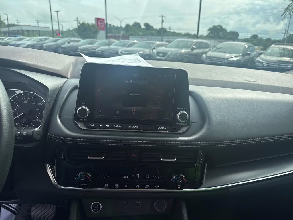 2021 Caspian Blue Metallic Nissan Rogue SV AWD SUV