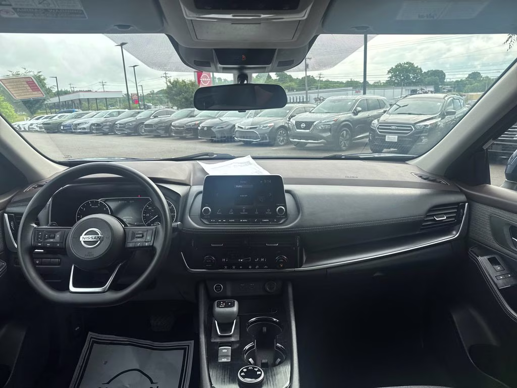 2021 Caspian Blue Metallic Nissan Rogue SV AWD SUV